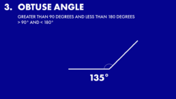 Obtuse angle